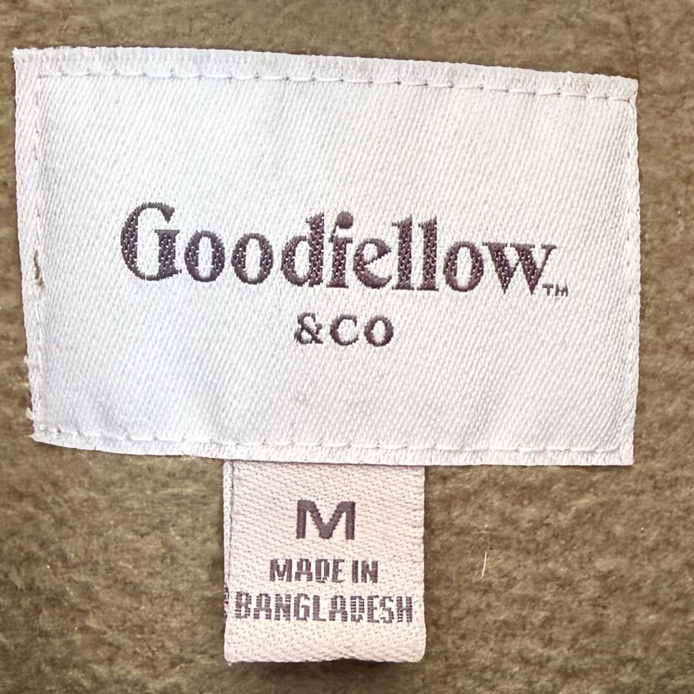 GOODFELLOW & CO Green Half-Zip Pull Over Sweater - Picture 2 of 4